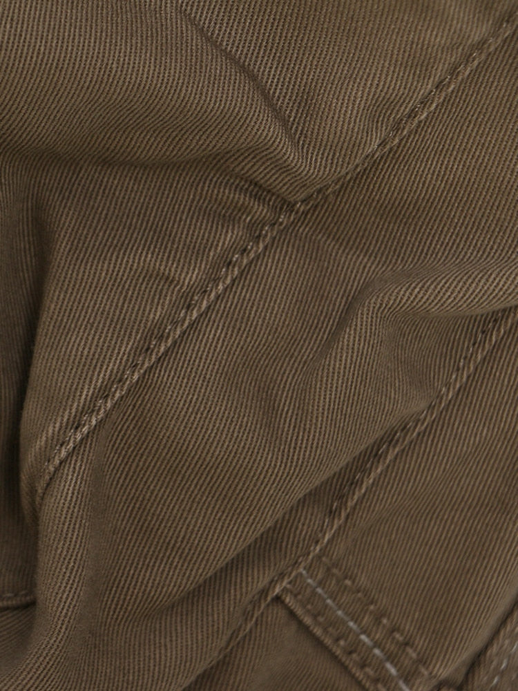Multi Pockets Cargo Skirt