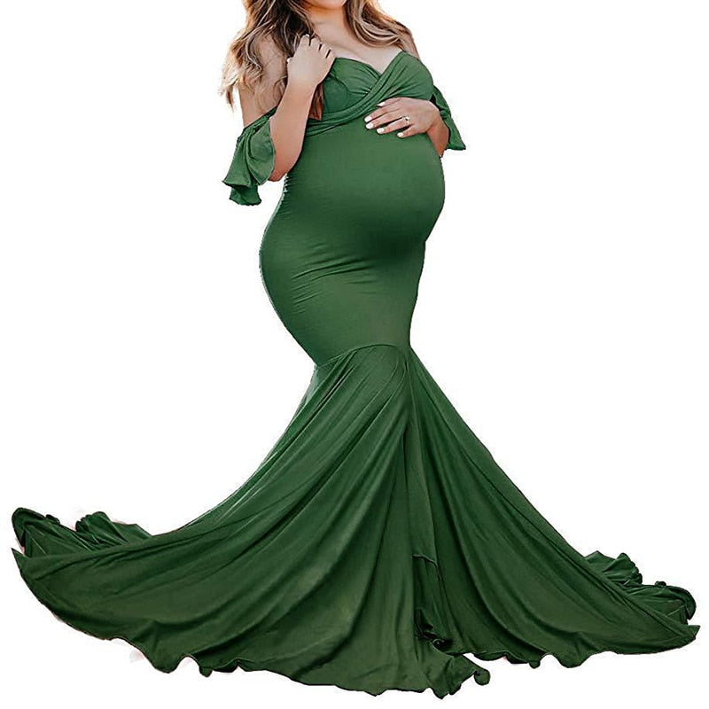 Joanne Maternity Maxi Dress Fanxity