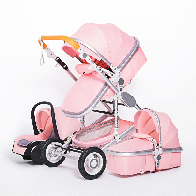 Luxurious Baby Stroller 3 in 1 Fanxity