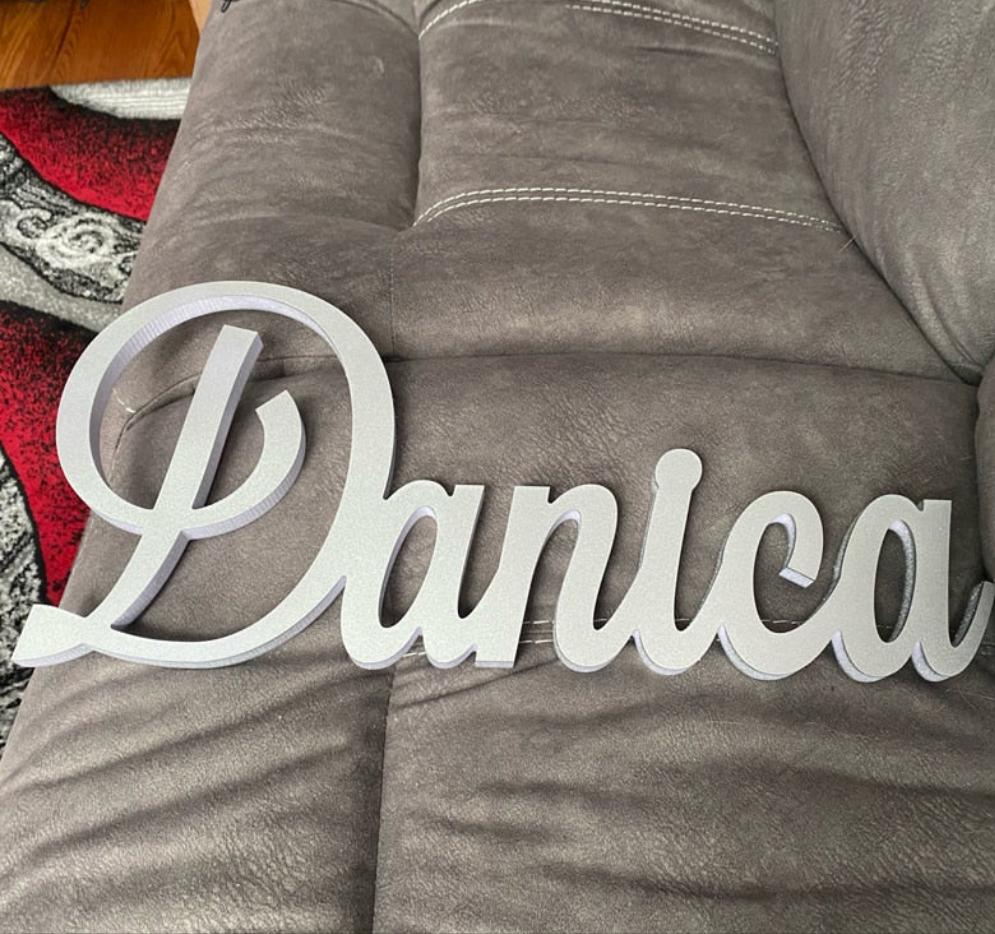 Personalized Wooden Name Signs Fanxity