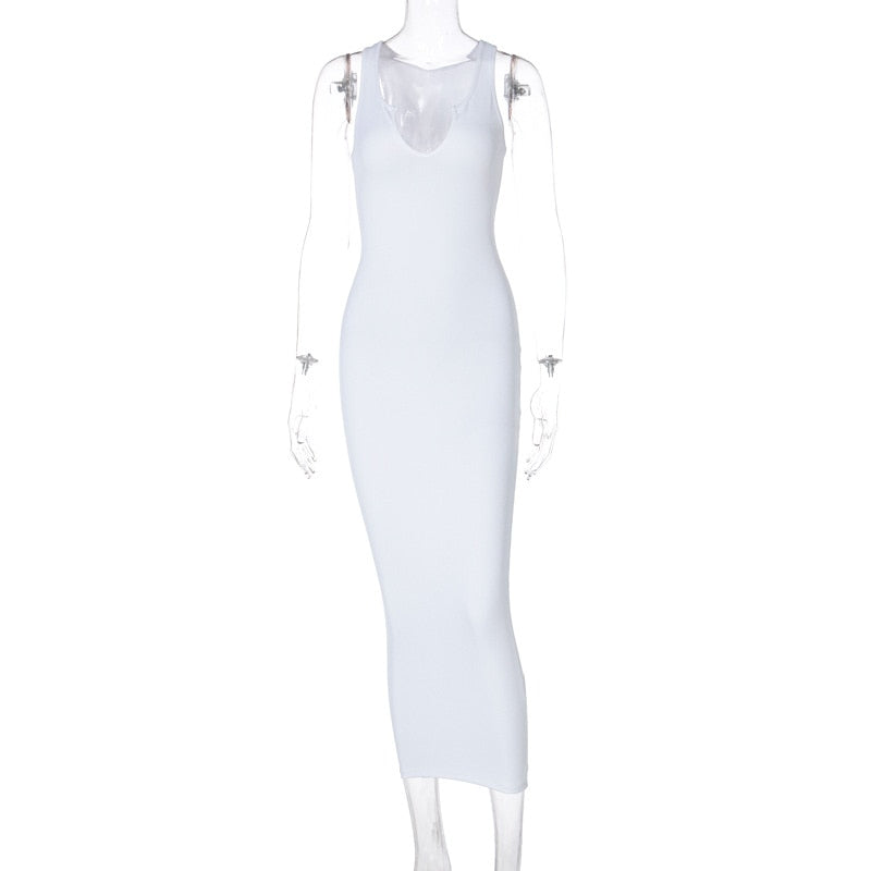 Neva Bodycon Maxi Dress