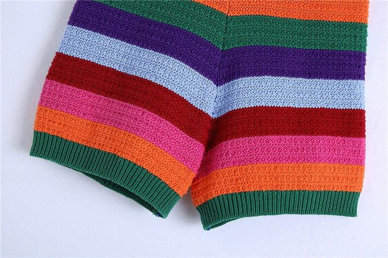 India Knit Short Set